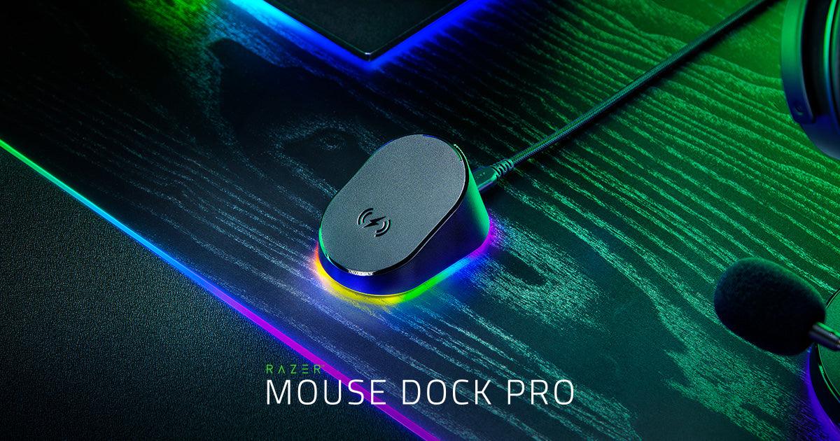 Razer 雷蛇 Mouse Dock Pro 磁吸式 無線滑鼠充電底座