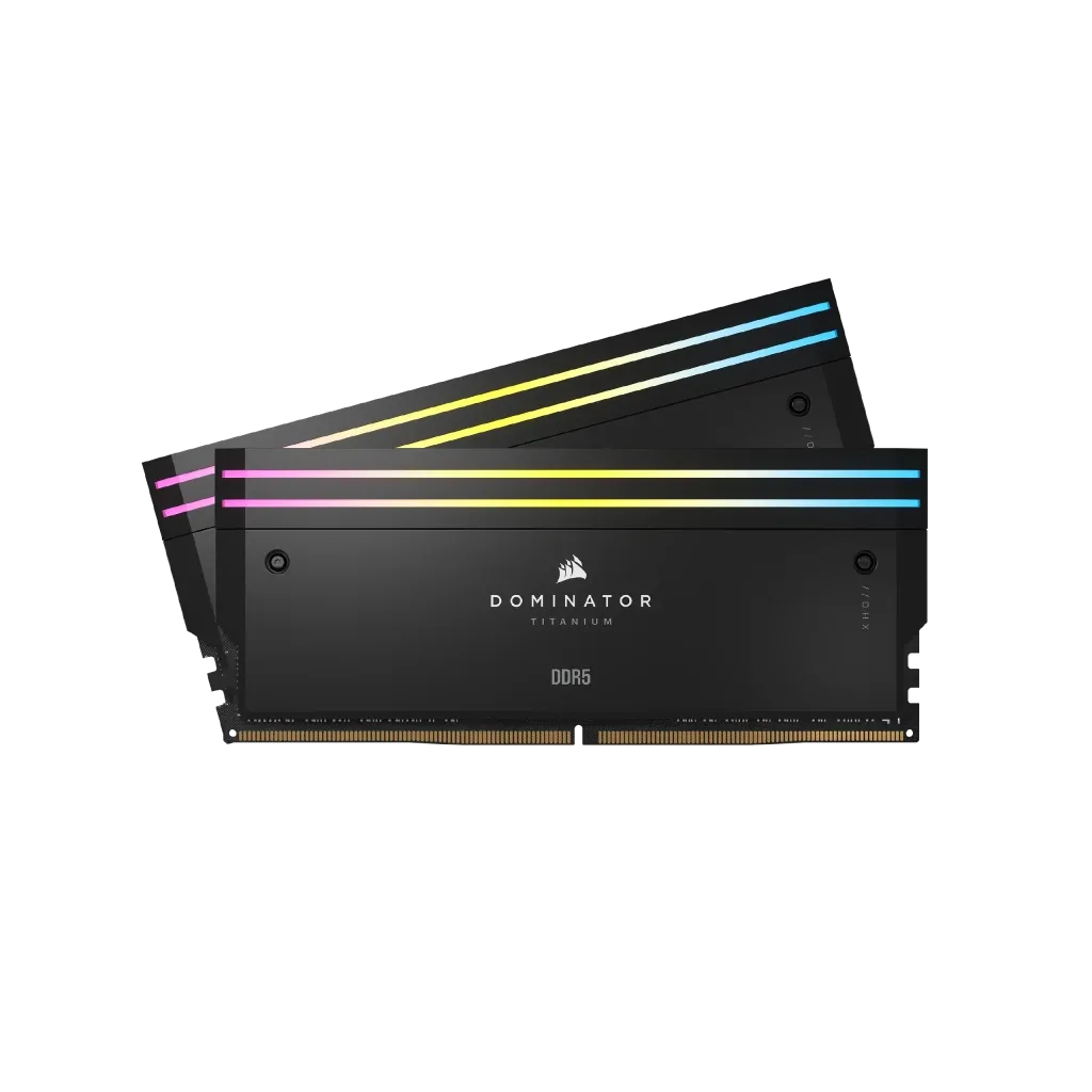 Corsair Dominator Titanium RGB 48GB 7000MHz 黑色套装(2x24GB) D5-7000C36(CMP48GX5M2B7000C36) (Intel XMP 3.0)