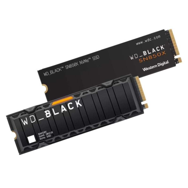 Western Digital WD BLACK SN850X NVMe M.2 2280 PCIE 1TB SSD(7300MB/s)