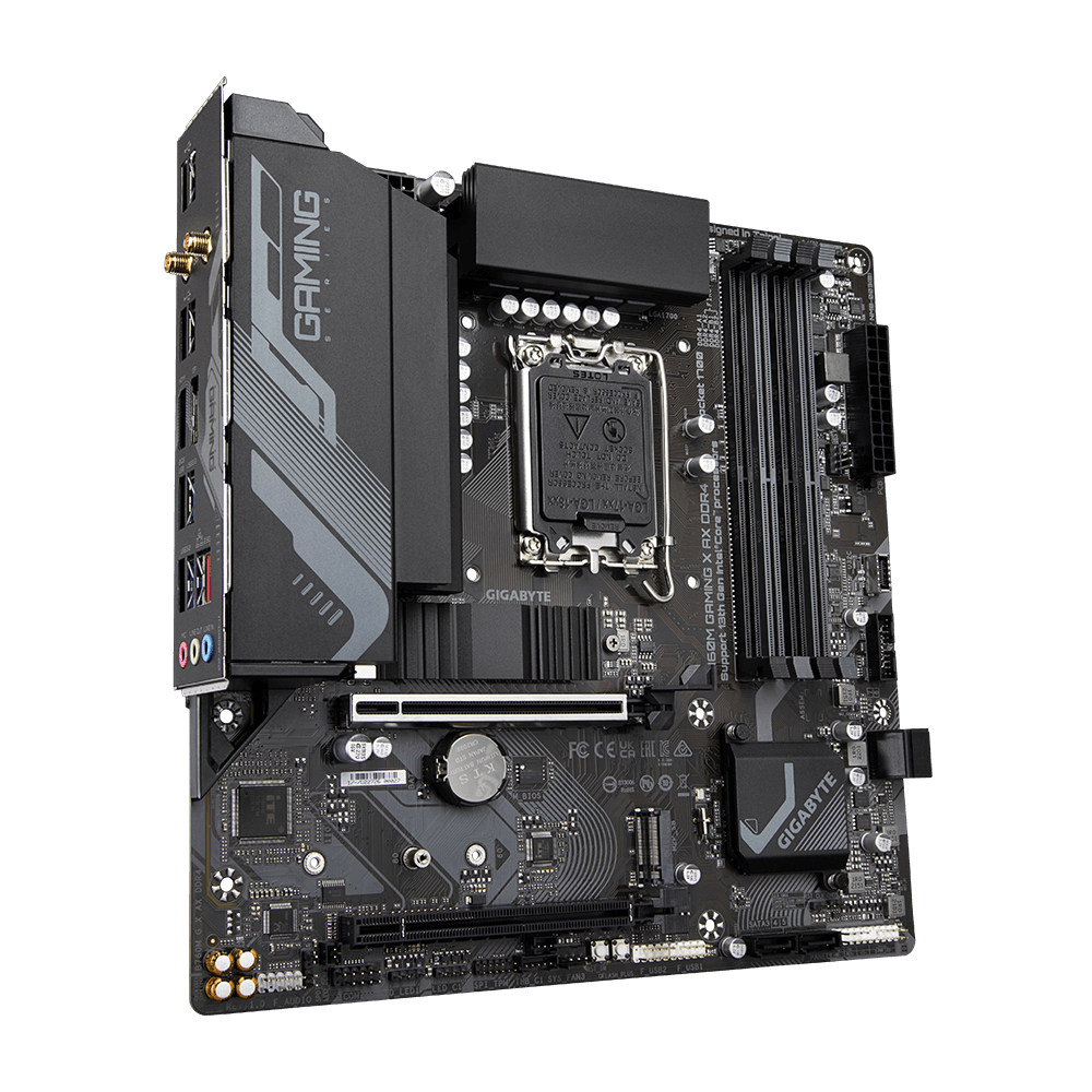 GIGABYTE 技嘉 B760M GAMING X AX DDR4 Micro-ATX 主機板 (DDR4)