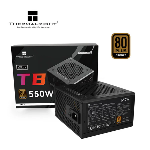 ThermalRight 利民TB550S 550W 80Plus Bronze 铜牌主机电源(5年保) 