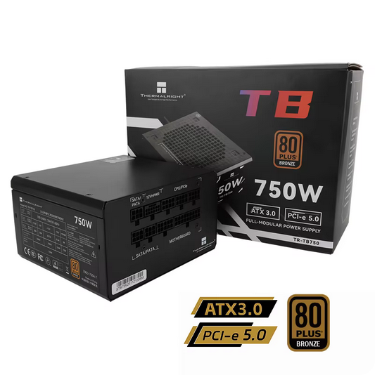 ThermalRight 利民TB750S 750W 80Plus Bronze 铜牌主机电源(5年保) 