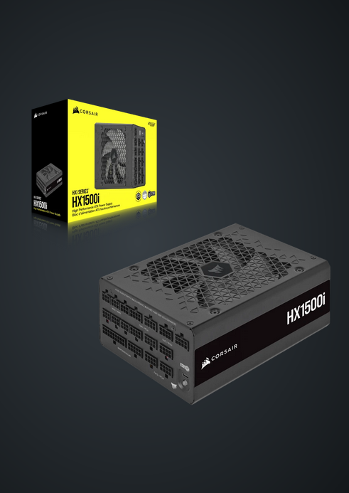 CORSAIR HX1500i 1500W 80Plus Platinum Fully Modular 铂金牌全模组主机电源ATX3.1 PCIE5.1 