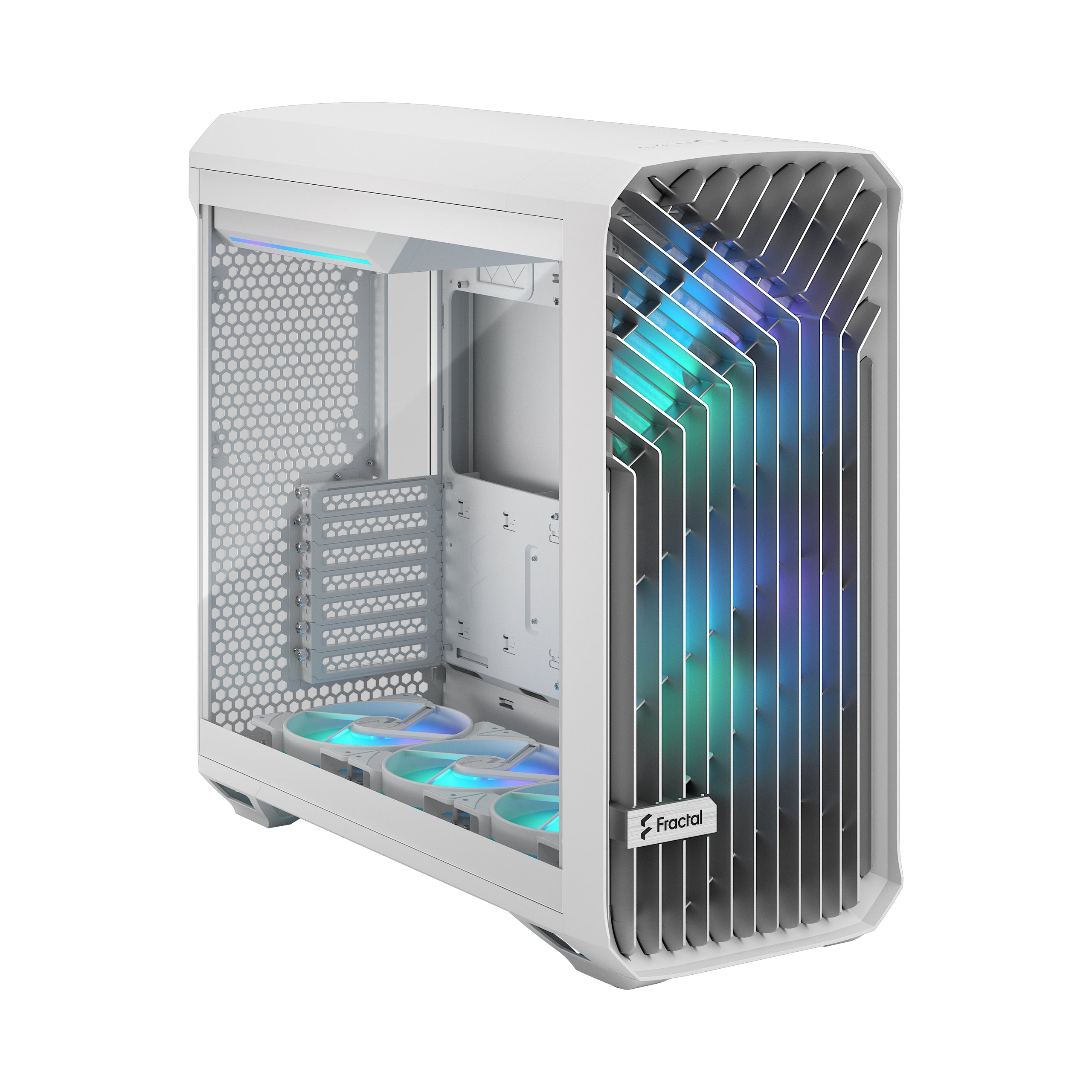 Fractal Design Torrent RGB E-ATX CASE 机箱黑/白