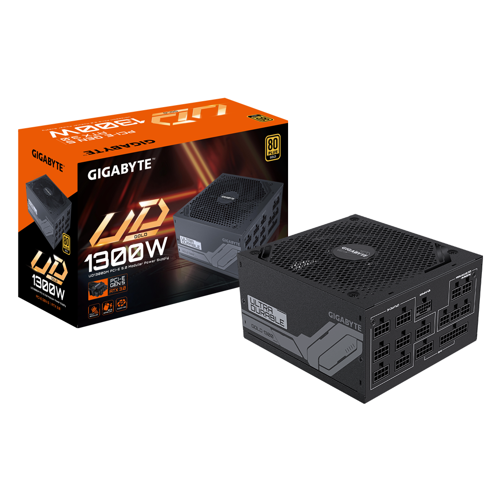 Gigabyte 技嘉UD1300GM PG5 1300W Fully Modular 80Plus GOLD 全模组金牌主机电源