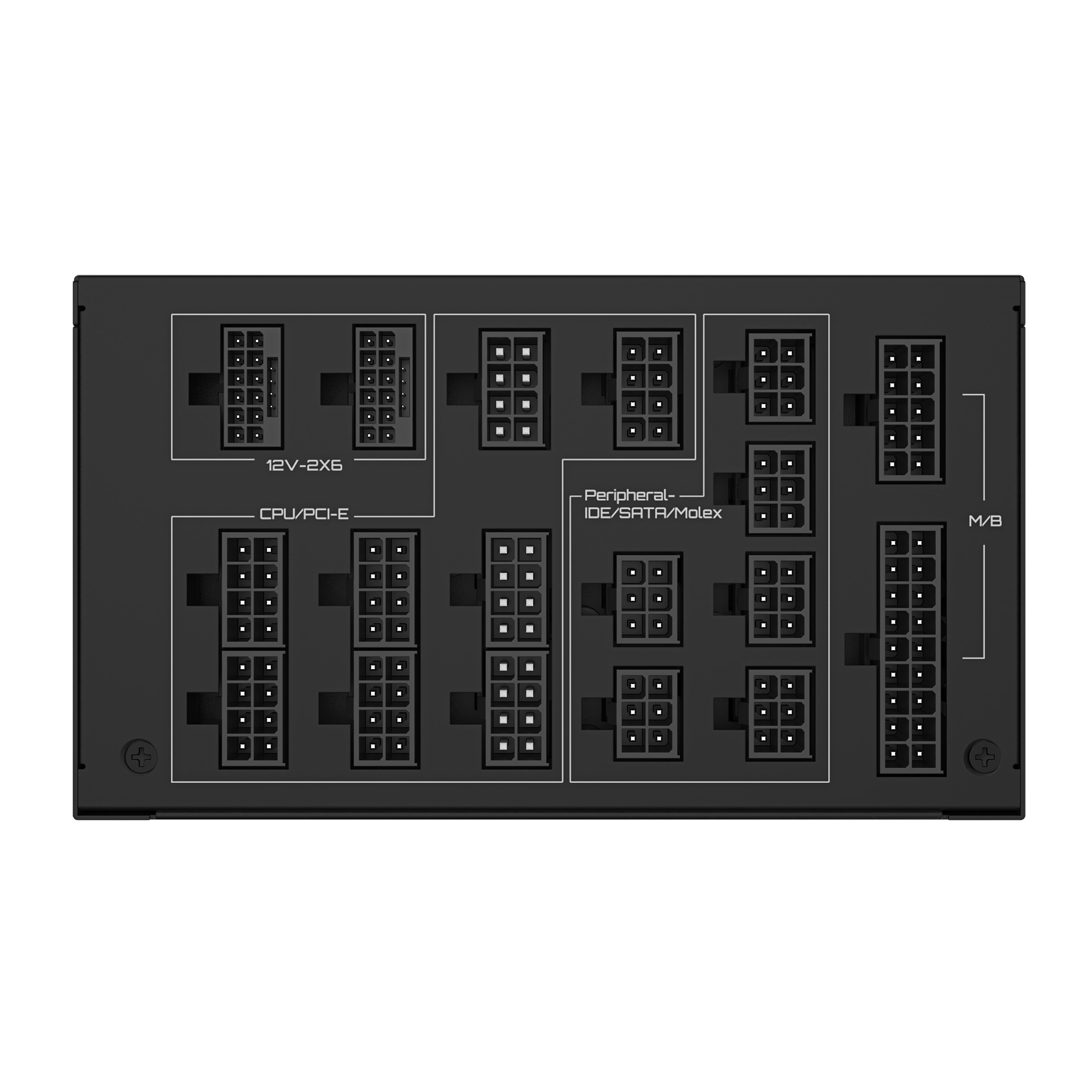 Gigabyte 技嘉UD1600GM PG5 AI TOP 1600W Fully Modular 80Plus Platinum 全模组铂金牌主机电源