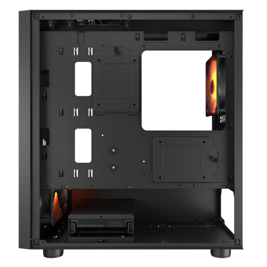 Cougar Uniface Mini RGB MATX Case 侧透玻璃机箱(黑/白) 