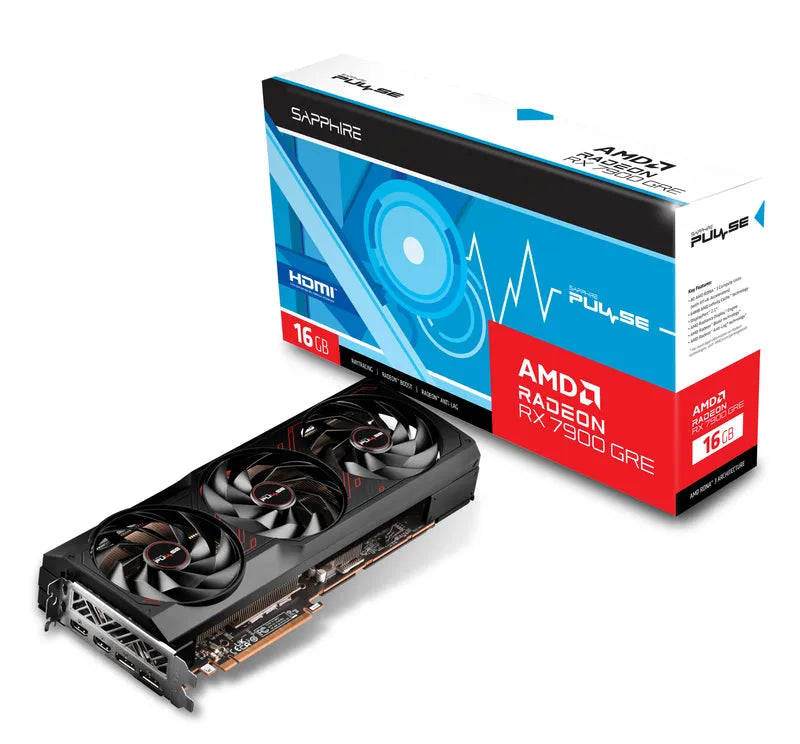 SAPPHIRE GAMING Pulse AMD Radeon RX 7900GRE OC 顯示卡 16G