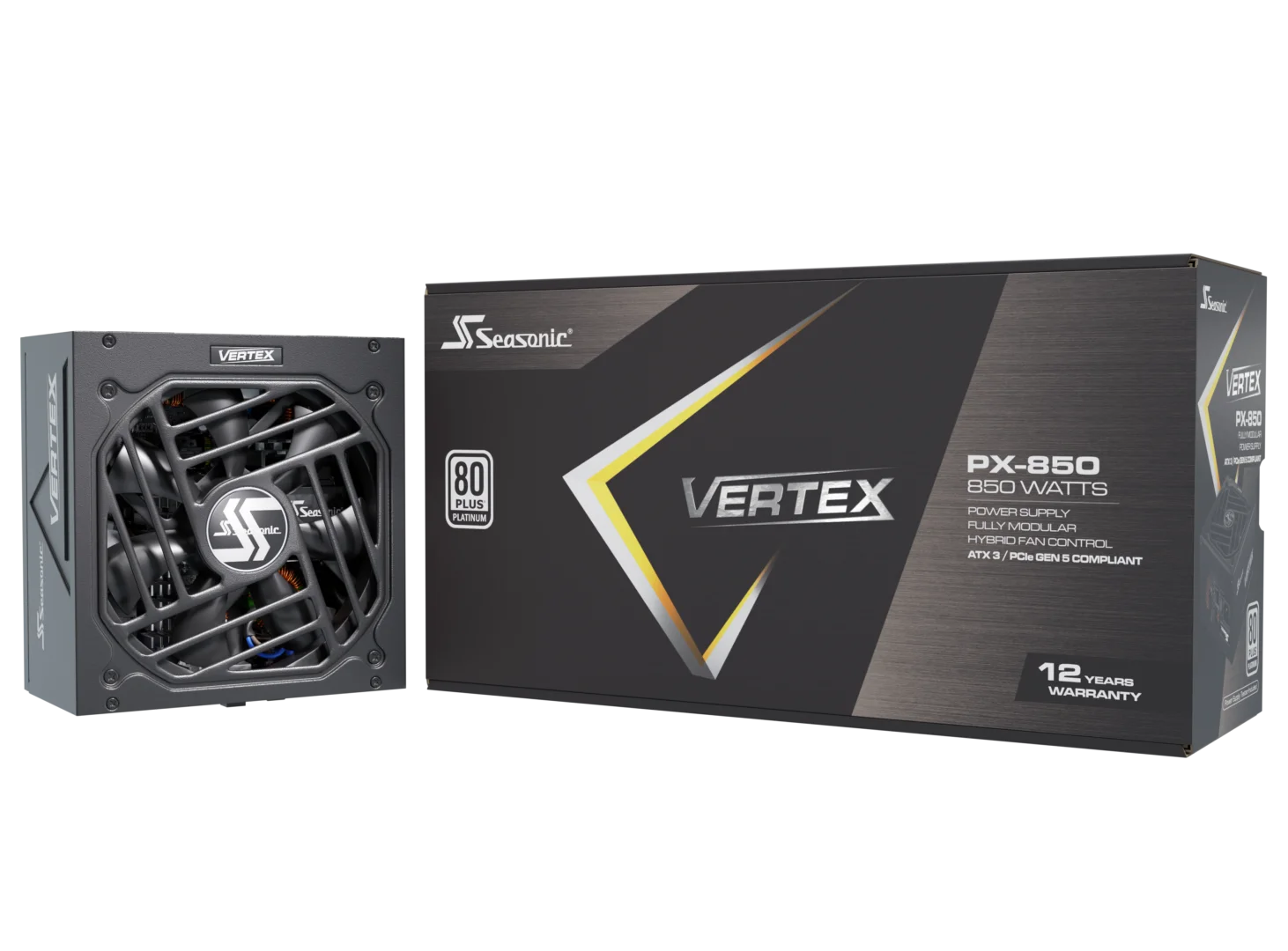 【情人節特惠】Seasonic VERTEX PX850 850W 80Plus Platinum 鉑金火牛