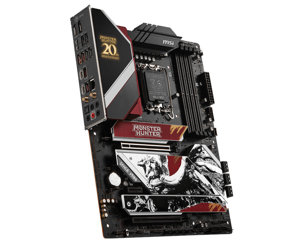 (只有1件) MSI 微星 雄火龍 MPG Z790 EDGE MONSTER HUNTER EDITION ATX 主機板 (DDR5)