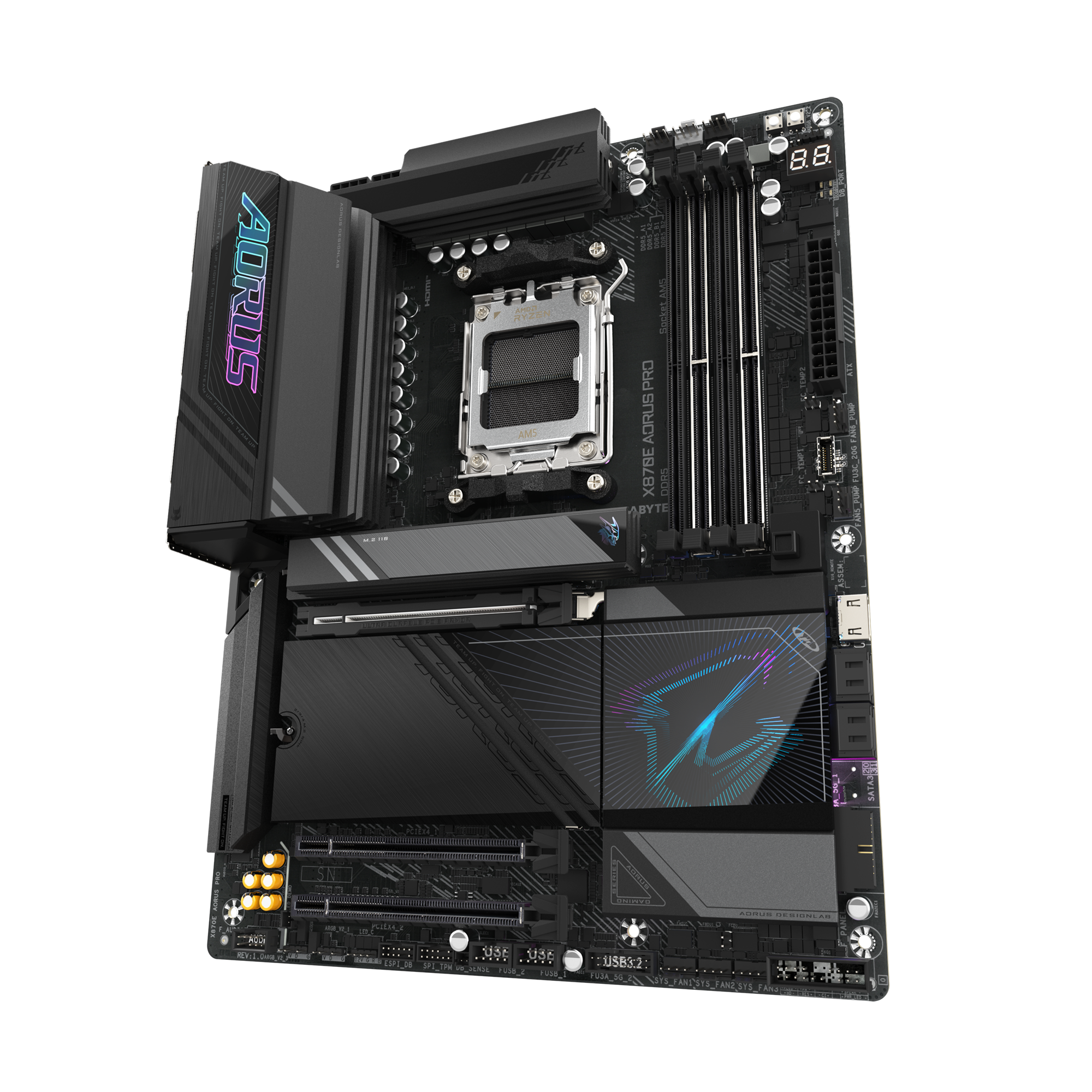 GIGABYTE 技嘉X870E AORUS PRO WIFI7 ATX 主机板(DDR5) 