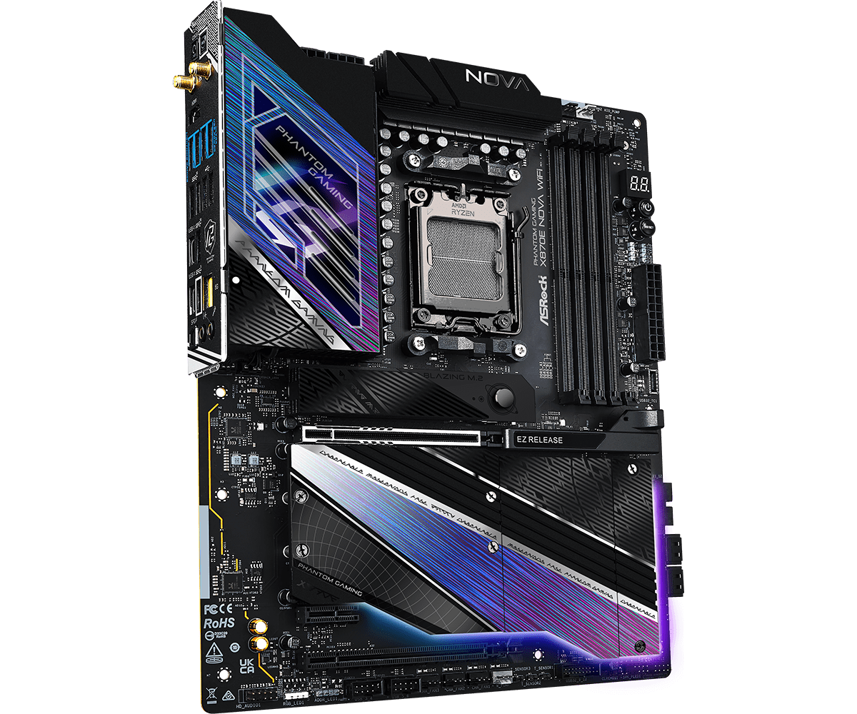 ASRock 華擎 PHANTOM GAMING X870E NOVA WiFi ATX 主機板 (DDR5)