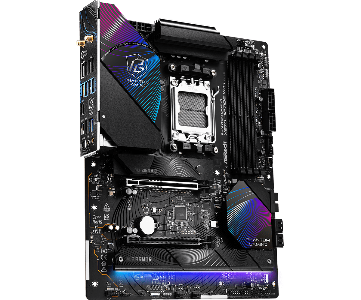 ASRock 華擎 Z890M RIPTIDE WIFI MATX 主機板 (DDR5)