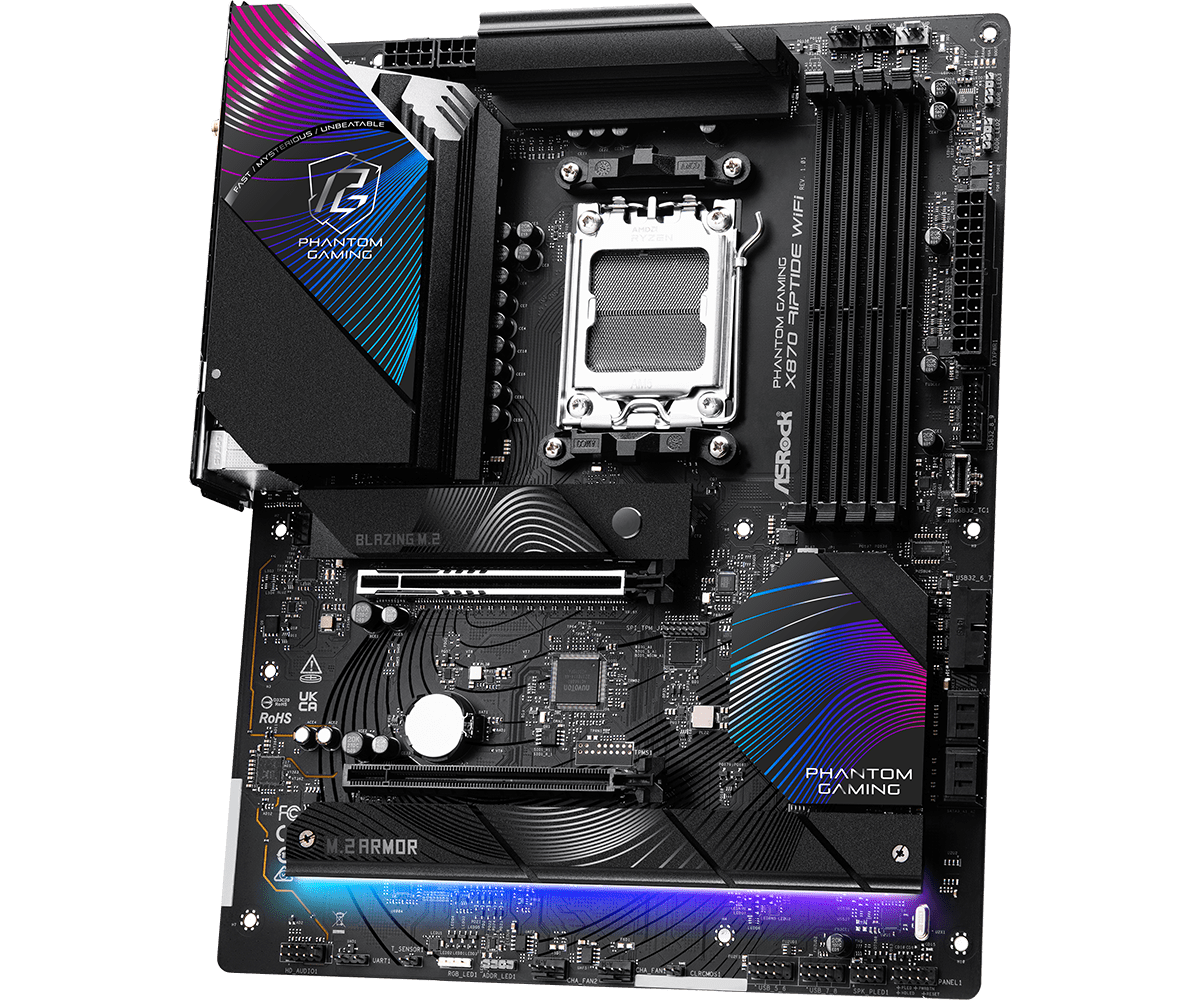 ASRock 华擎Z890M RIPTIDE WIFI MATX 主机板(DDR5) 