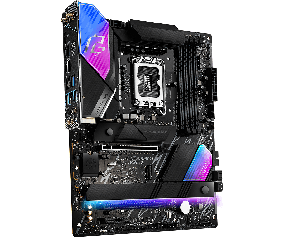 ASRock 华擎Z890 LIGHTNING WIFI ATX 主机板(DDR5) 