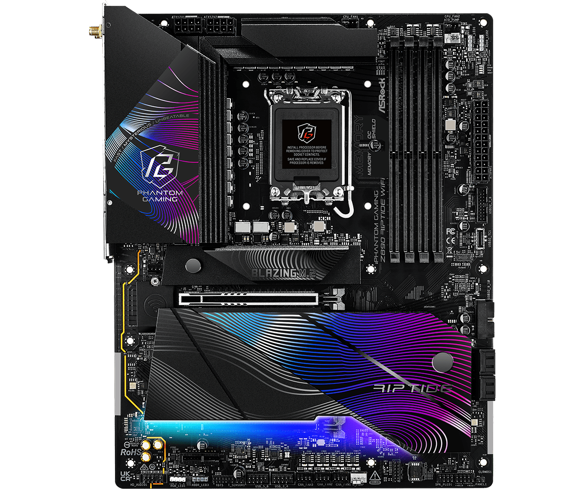 ASRock 华擎Z890 RIPTIDE WIFI ATX 主机板(DDR5) 