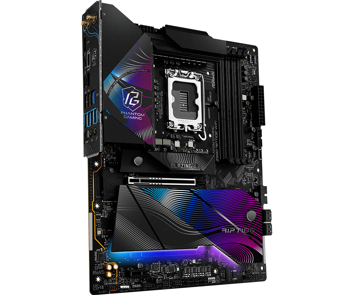 ASRock 華擎 Z890 RIPTIDE WIFI ATX 主機板 (DDR5)