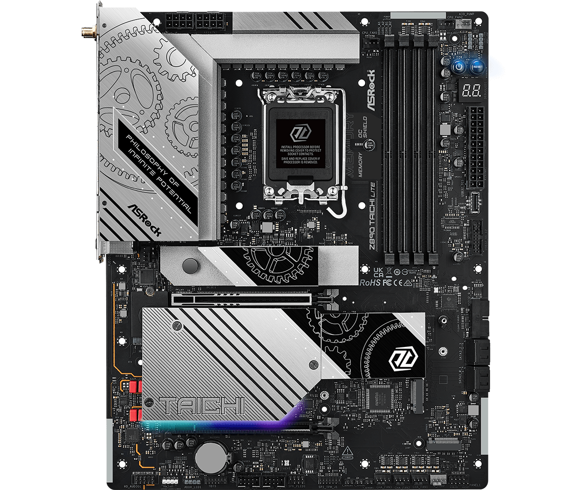 ASRock 华擎Z890 TAICHI LITE ATX 主机板(DDR5) 