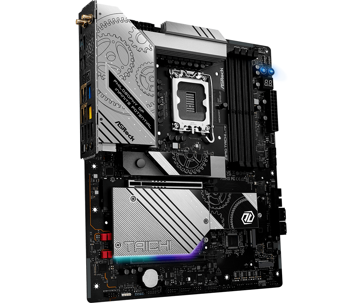 ASRock 华擎Z890 TAICHI LITE ATX 主机板(DDR5) 