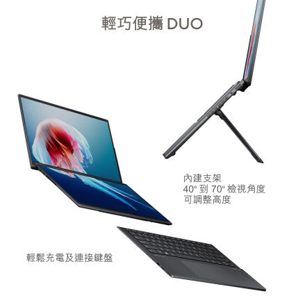 ASUS Zenbook Pro DUO 14+14 雙觸控螢幕 OLED 3K I9-13900H 32GB RAM 1/2TB SSD Notebook 手提電腦