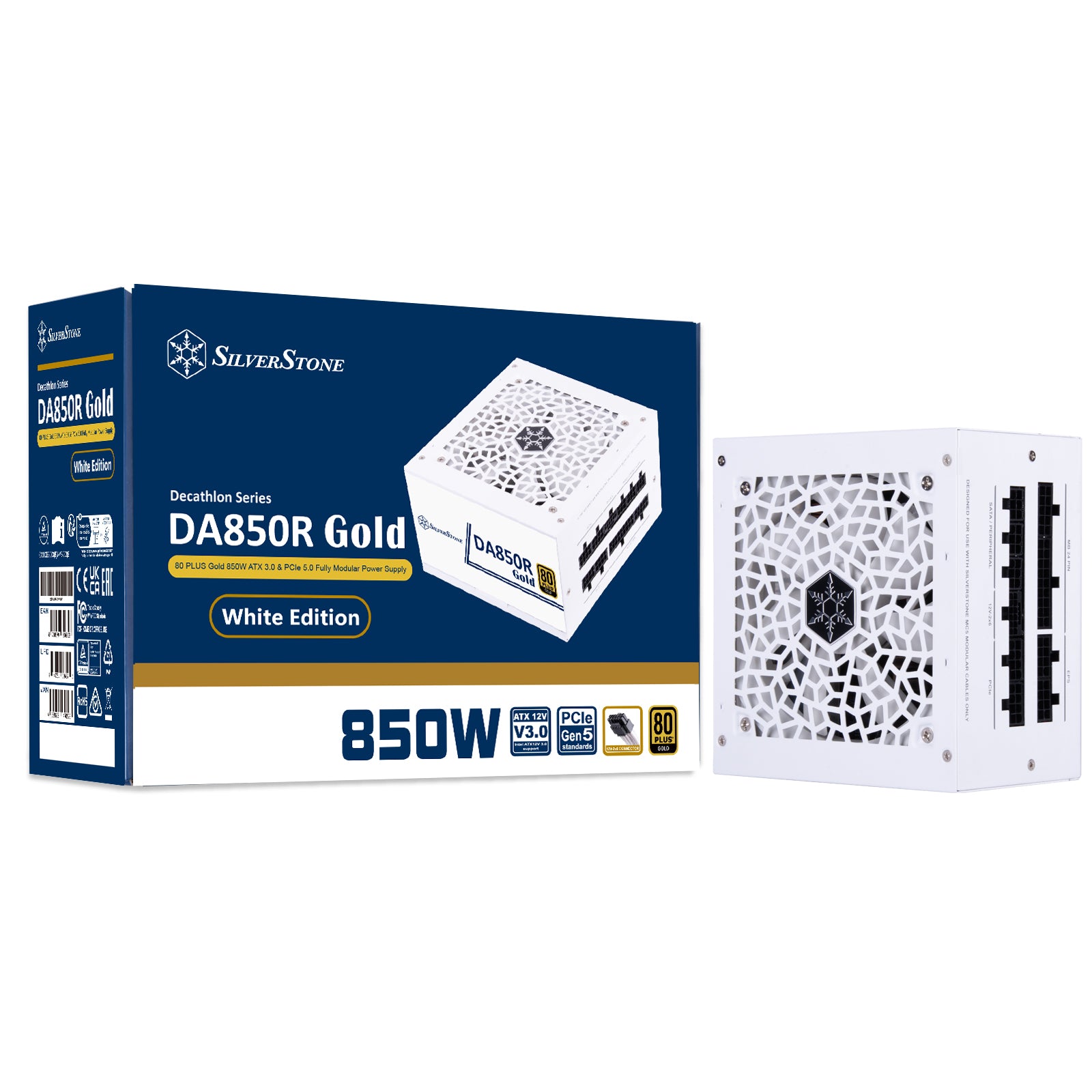 SilverStone DA850 G Gold 850W 80 PLUS 全模组电源