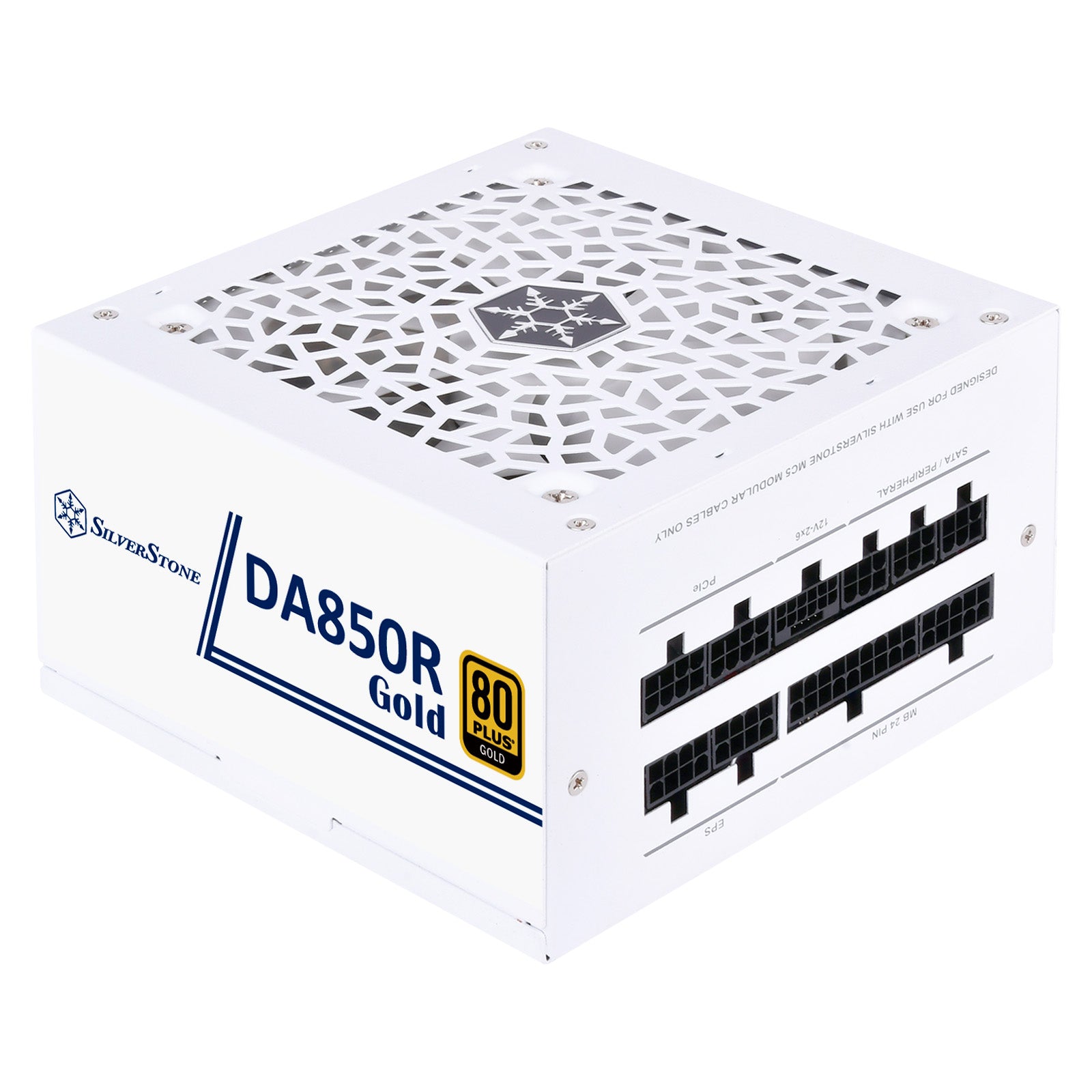 【電腦節限定】SilverStone DA850R Gold 850W 80 PLUS 全模組電源 (黑/白)