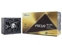 Seasonic FOCUS GX750 ATX 3.0 750W 80 Plus Gold 金牌全模组主机电源(10年保) ATX3.0 