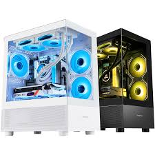 Segotep Endura 240S MATX CASE 全海景黑/白(Black/White) 