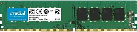 Crucial 8GB (8GB x1) DDR4 3200MHz CL22 UDIMM