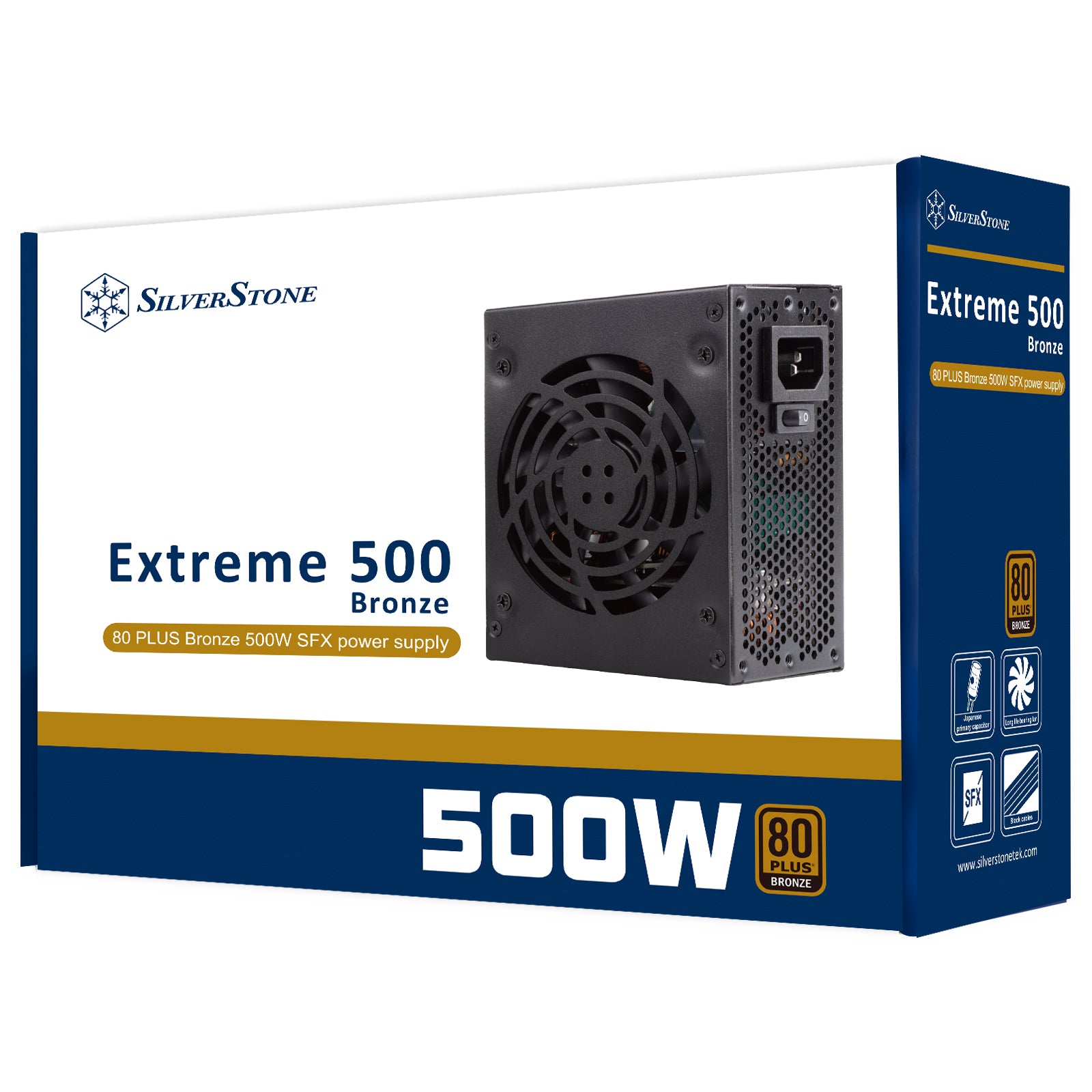 SilverStone Extreme 500 Bronze 500W 80 PLUS Bronze 銅牌 主機電源 SFX