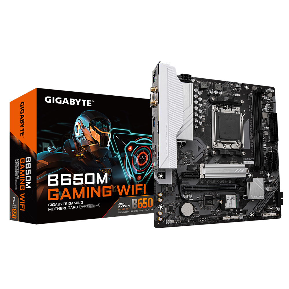 GIGABYTE 技嘉 B650M GAMING WIFI mATX 主機板 (DDR5)