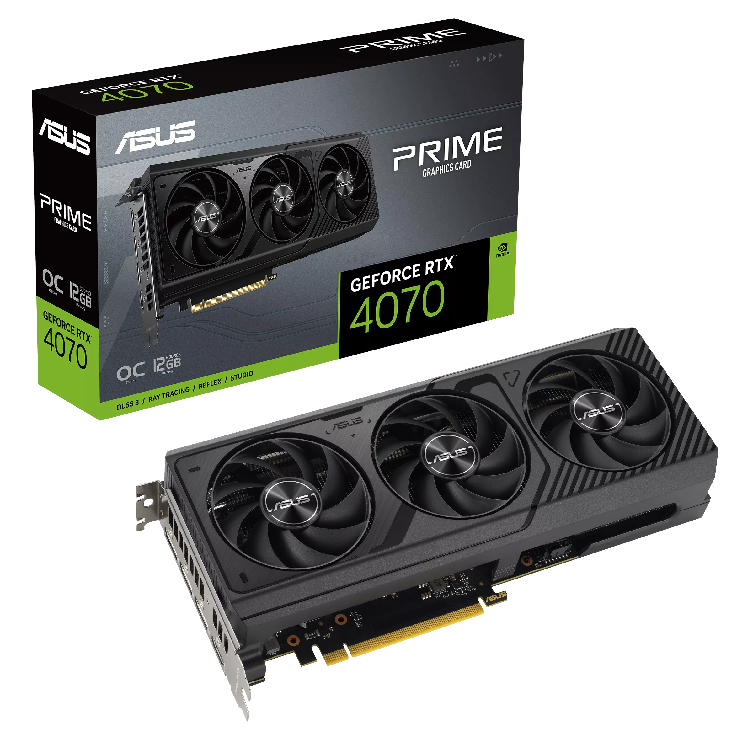 ASUS 華碩 Prime GeForce RTX 4070 OC Edition 12GB GDDR6X 顯示卡