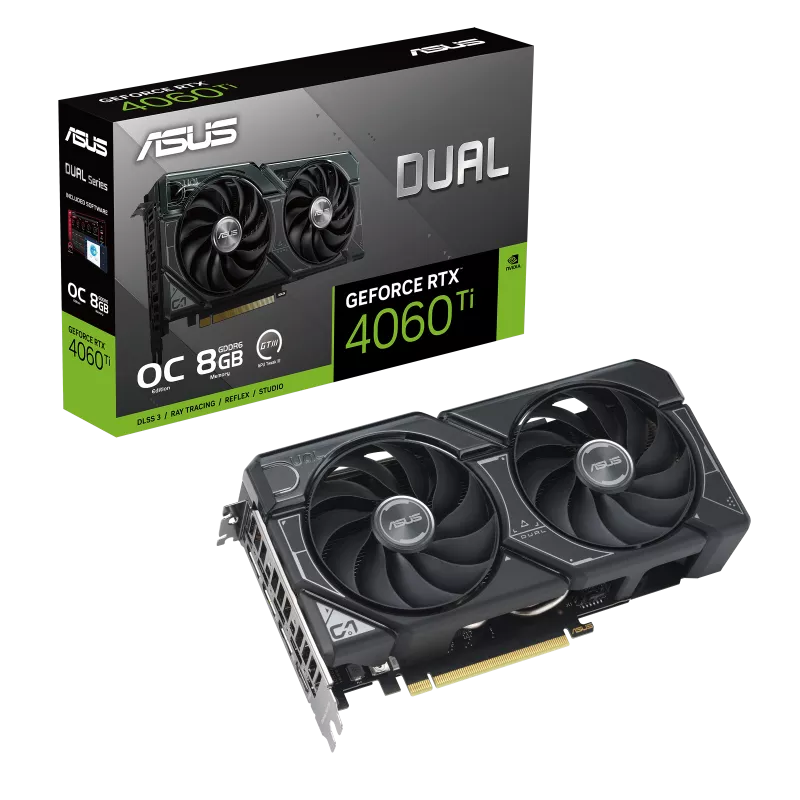 ASUS 華碩 Dual GeForce RTX 4060 Ti OC 顯示卡 8GB GDDR6