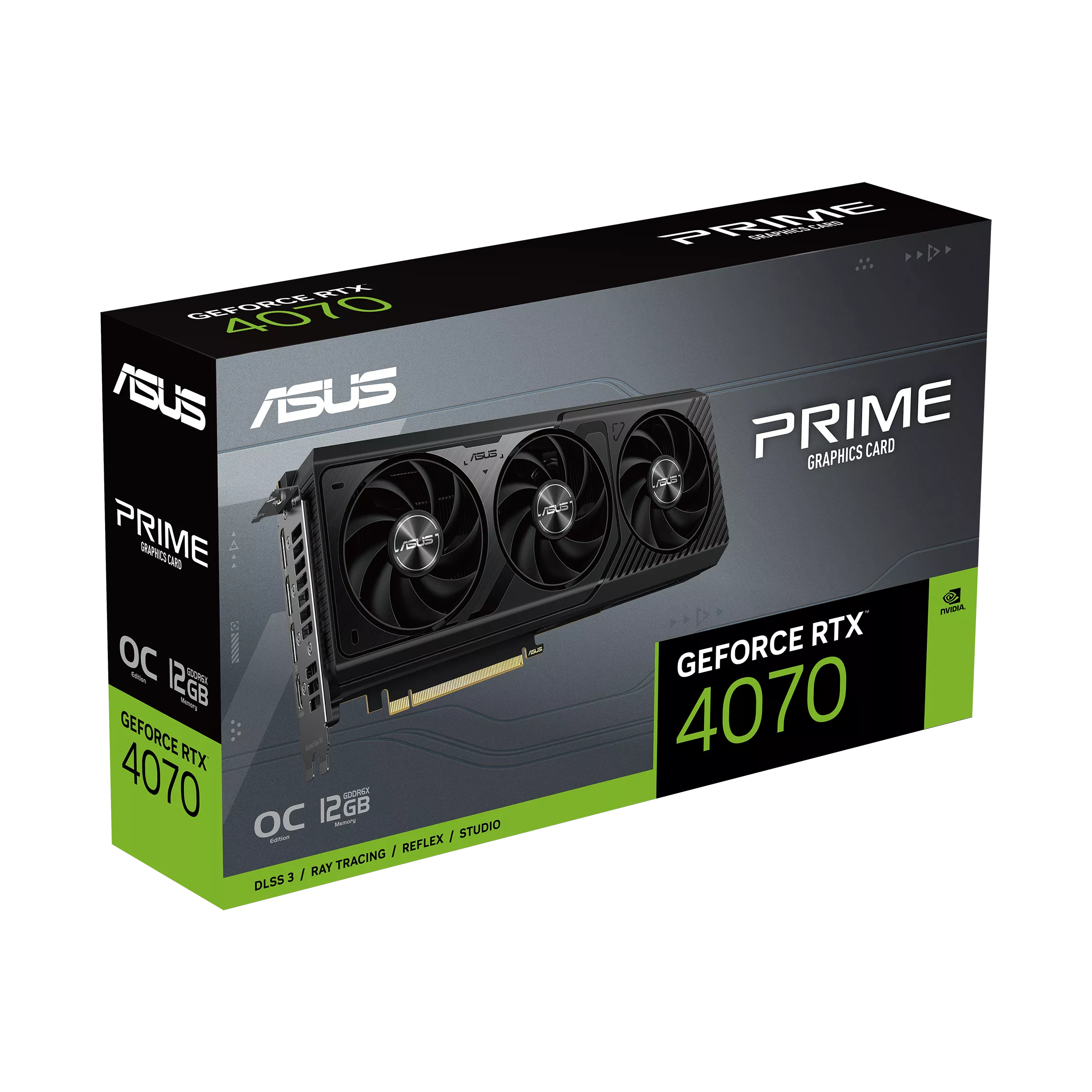 ASUS 華碩 Prime GeForce RTX 4070 OC Edition 12GB GDDR6X 顯示卡