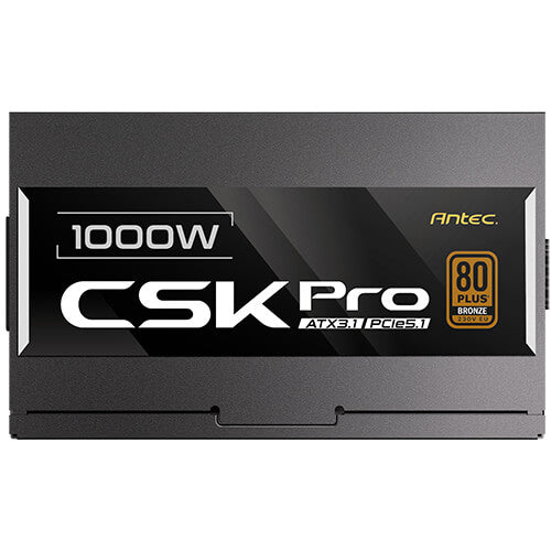 Antec CSK1000 PRO 1000W 80 PLUS BRONZE 铜牌主机电源ATX3.1 