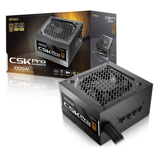 Antec CSK1000 PRO 1000W 80 PLUS BRONZE 銅牌 主機電源 ATX3.1