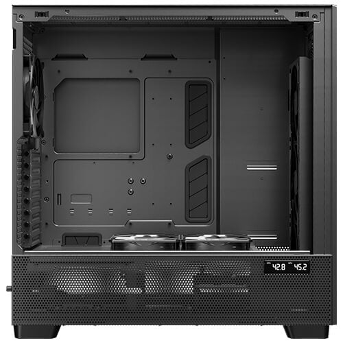 (内附6把风扇) Antec FLUX PRO ATX CASE 电竞机箱(黑/白) 