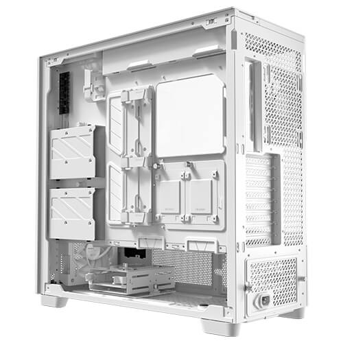 (內附6把風扇) Antec FLUX PRO ATX CASE 電競機箱  (黑/白)