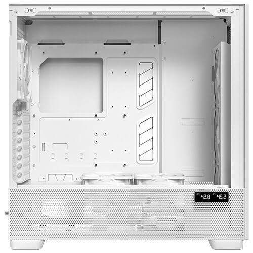 (内附6把风扇) Antec FLUX PRO ATX CASE 电竞机箱(黑/白) 