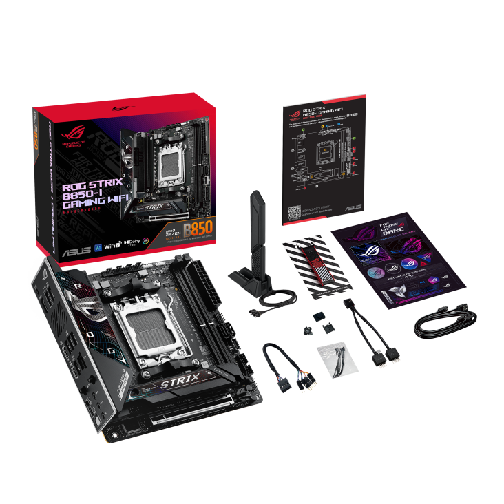 ASUS 华硕ROG STRIX B850-I GAMING WIFI ITX 主机底板