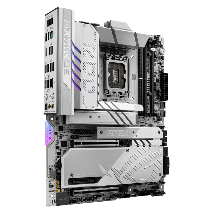 ASUS 华硕ROG MAXIMUS Z890 APEX ATX 白色主机板DDR5 