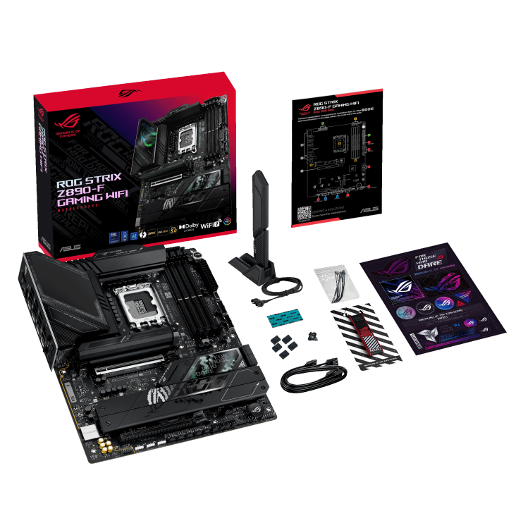 ASUS 华硕ROG STRIX Z890-F GAMING WIFI ATX 主机板DDR5 