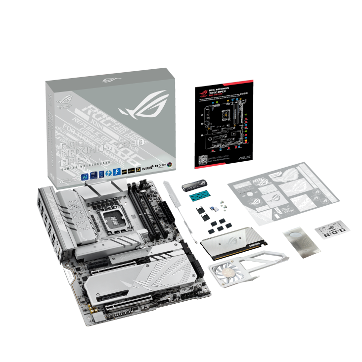 ASUS 华硕ROG MAXIMUS Z890 APEX ATX 白色主机板DDR5 