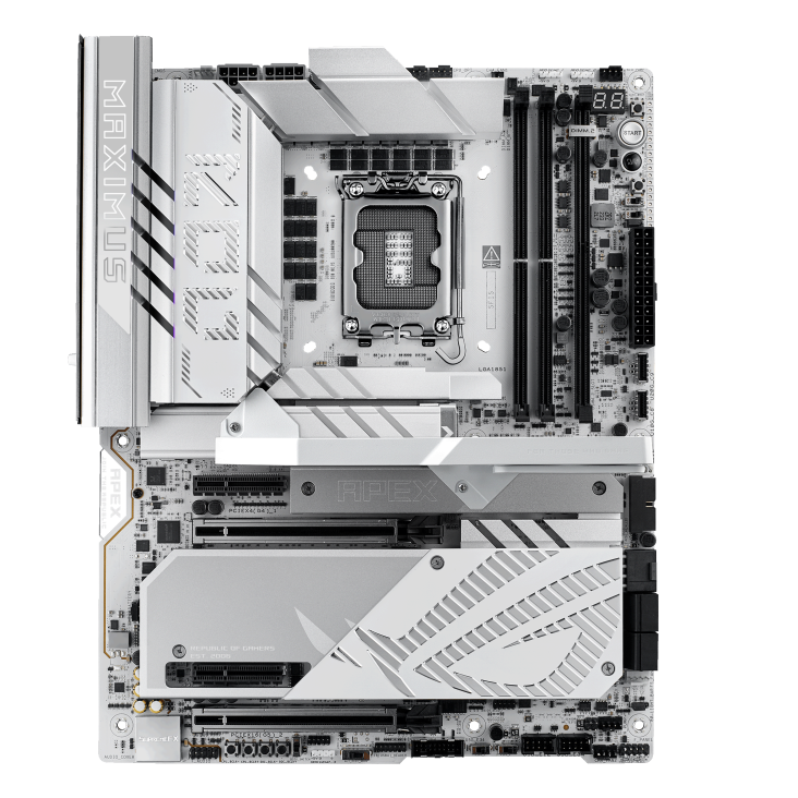 ASUS 华硕ROG MAXIMUS Z890 APEX ATX 白色主机板DDR5 