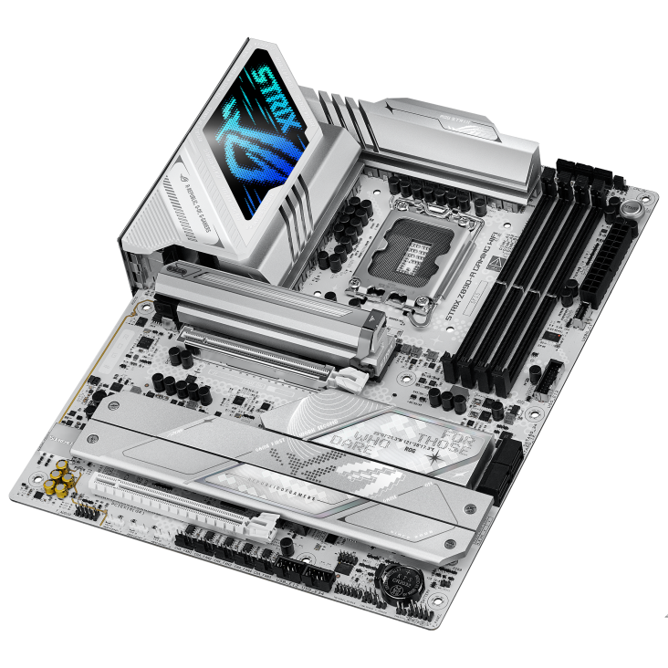 ASUS 华硕ROG STRIX Z890-A GAMING WIFI ATX 白色主机板DDR5 