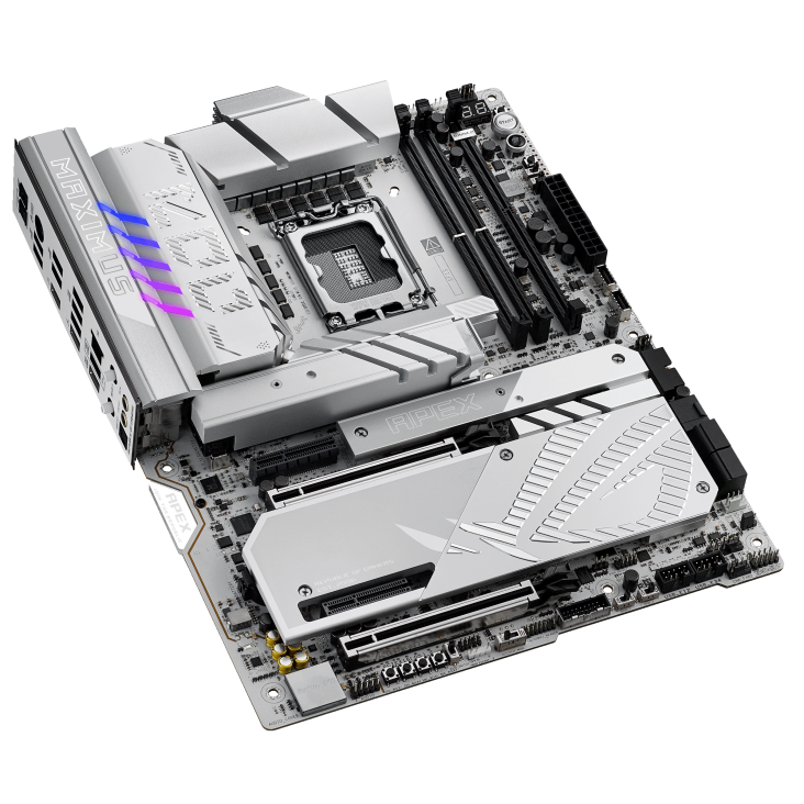 ASUS 華碩 ROG MAXIMUS Z890 APEX ATX 白色主機板 DDR5