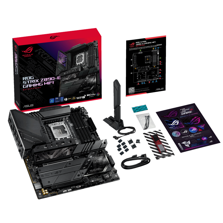 ASUS 华硕ROG STRIX Z890-E GAMING WIFI ATX 主机板DDR5 