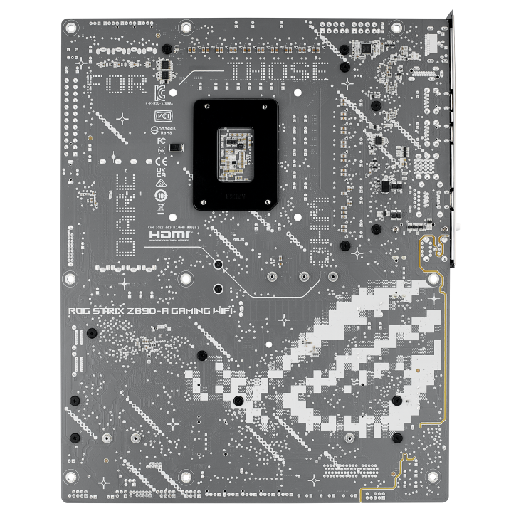 ASUS 华硕ROG STRIX Z890-A GAMING WIFI ATX 白色主机板DDR5 