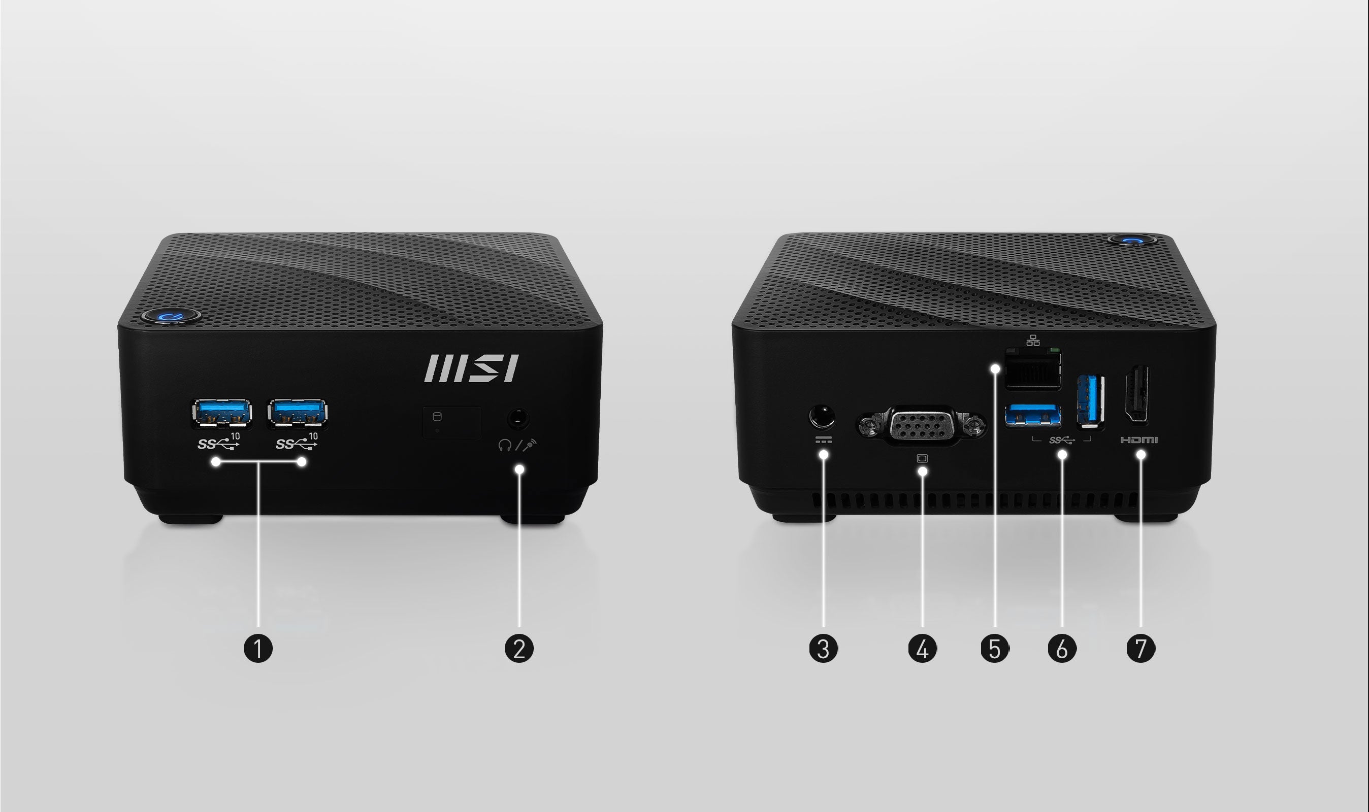 MSI Pro PC Cubi N JSL-010TW-BN4500 BareBone (準系統)