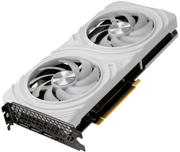 Palit DUAL GeForce RTX 4070 12GB GDDR6 OC 白色顯示卡